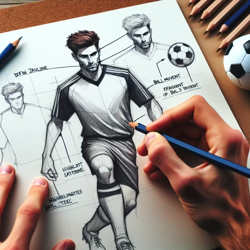 how to draw messi
