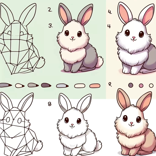 how to draw rabbit