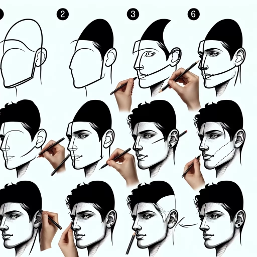 how to draw side profile