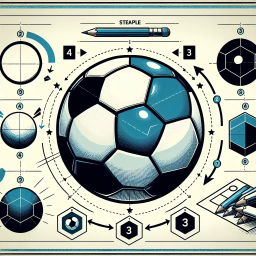 how to draw soccer ball