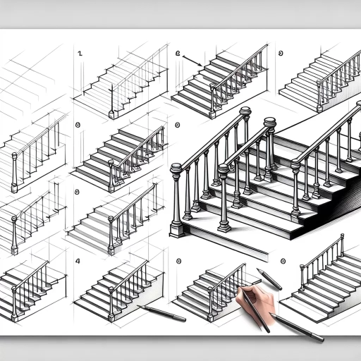 how to draw stairs