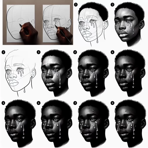 how to draw tears