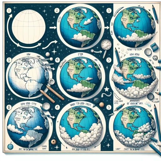 how to draw the earth