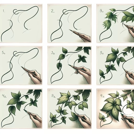 how to draw vines