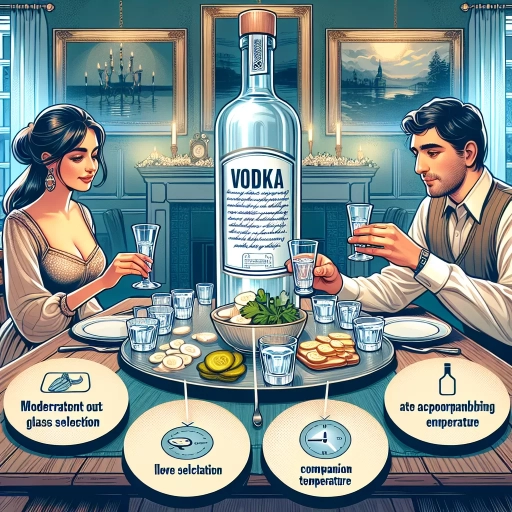 how to drink vodka