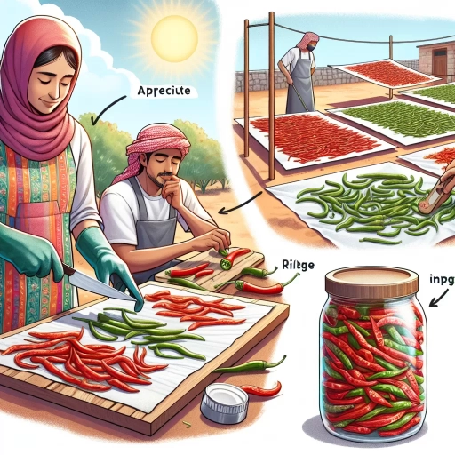 how to dry chili peppers