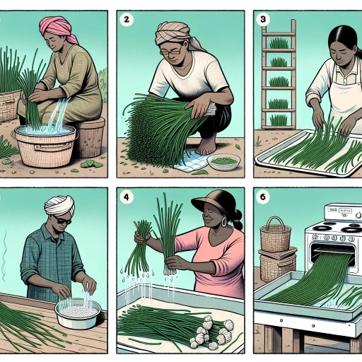 how to dry chives