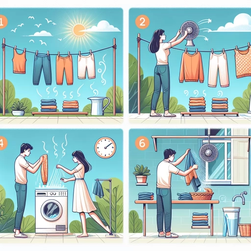 how to dry clothes without dryer