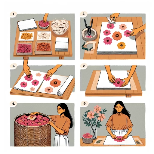 how to dry flower petals