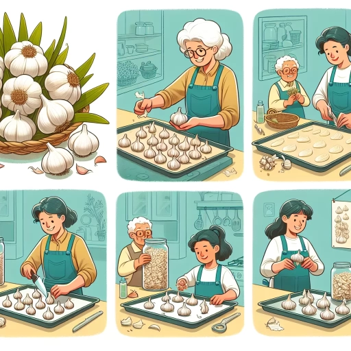 how to dry garlic
