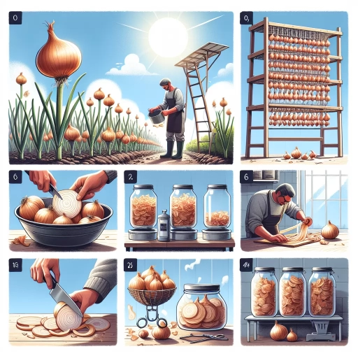 how to dry onions