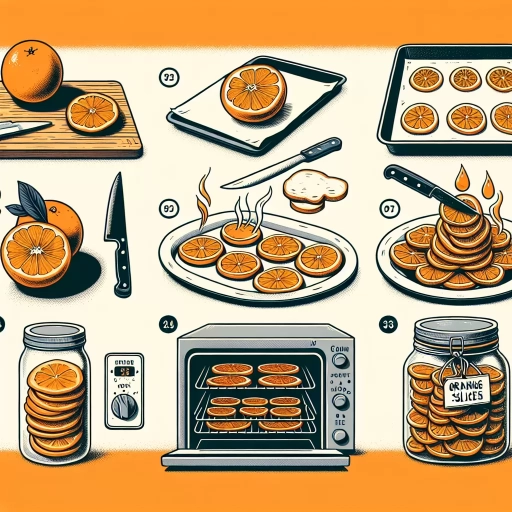 how to dry orange slices