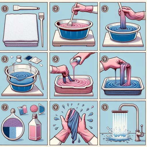 how to dye polyester