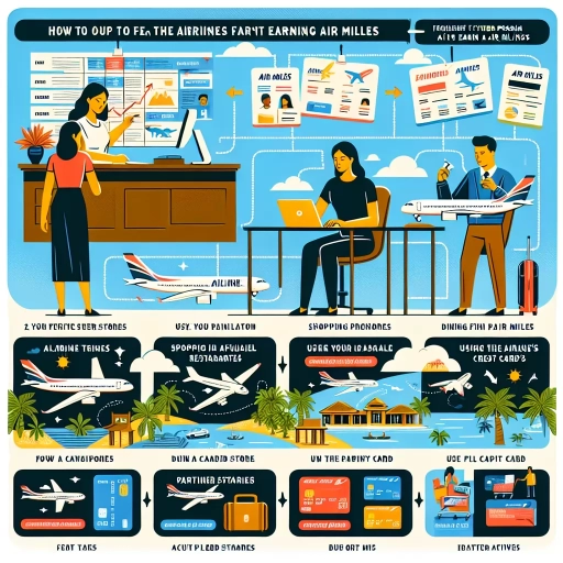 how to earn air miles
