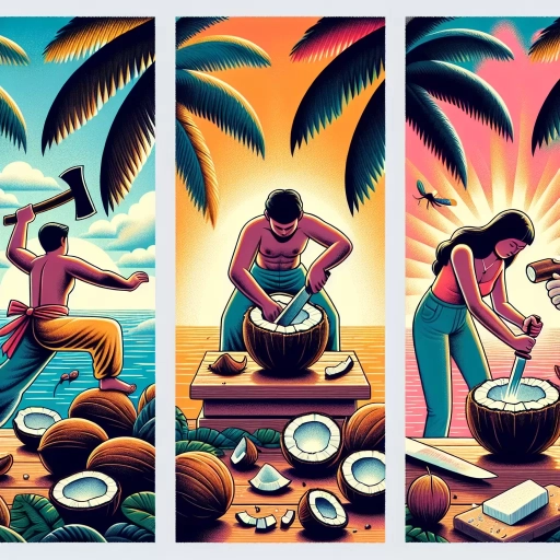 how to eat a coconut