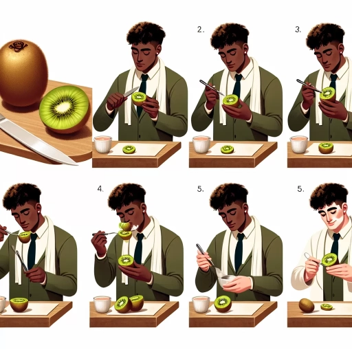 how to eat a kiwi
