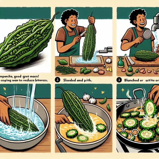 how to eat bitter melon