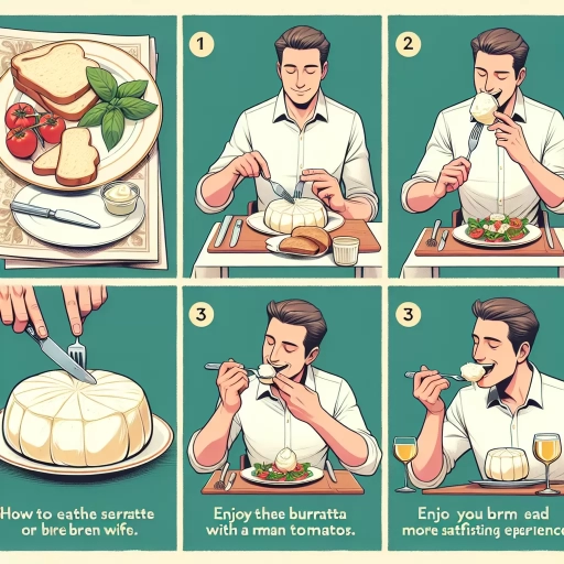 how to eat burrata