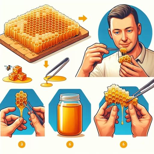 how to eat honeycomb