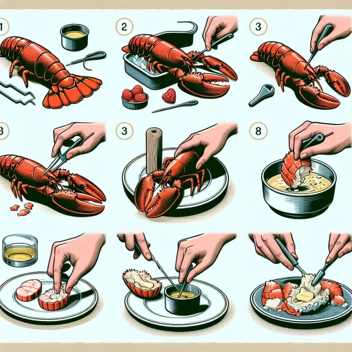 how to eat lobster tail