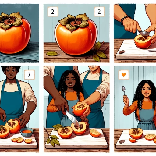 how to eat persimmon fruit