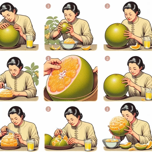 how to eat pomelo