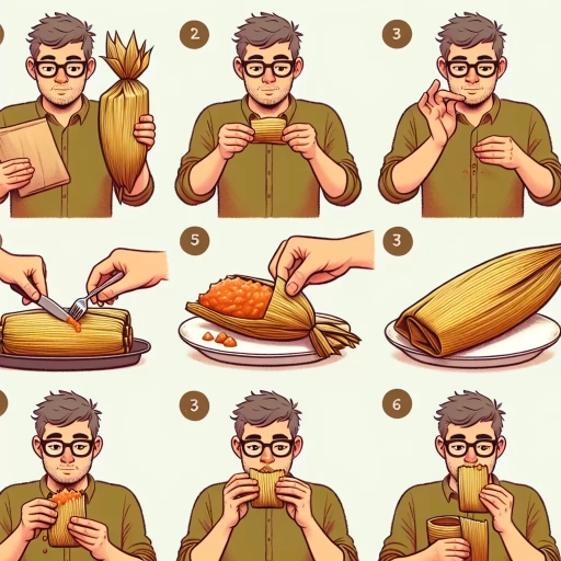 how to eat tamales