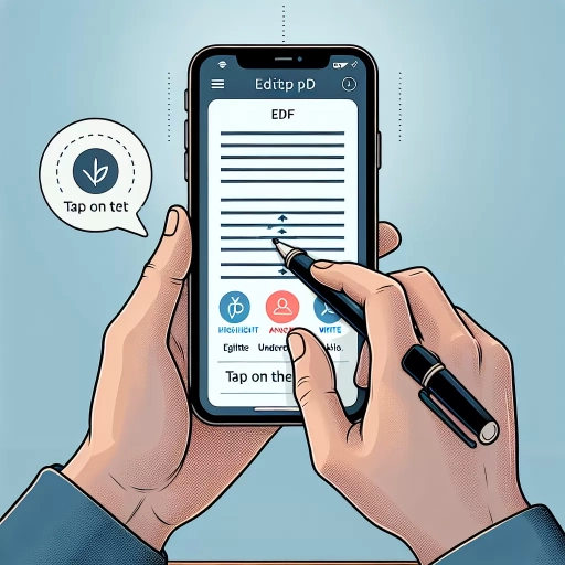 how to edit a pdf on iphone
