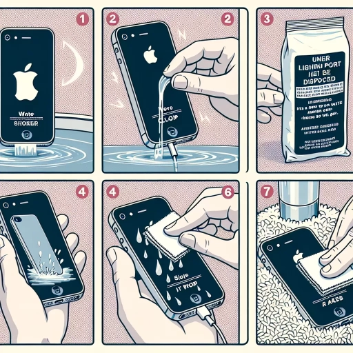 how to eject water from iphone