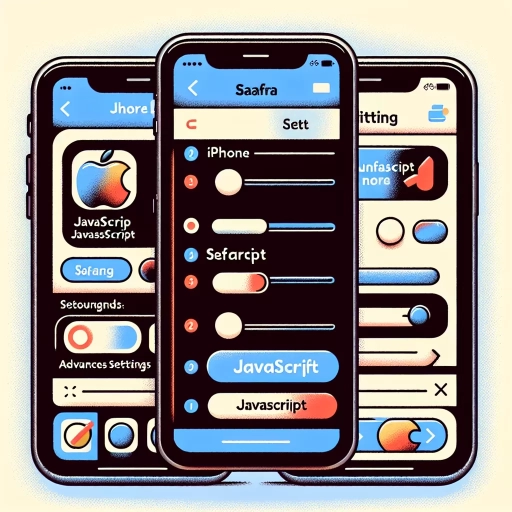 how to enable javascript on iphone