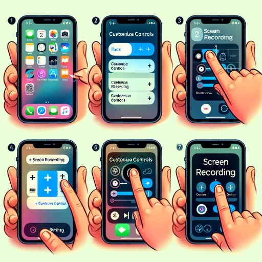 how to enable screen record on iphone
