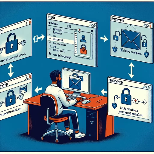 how to encrypt an email in outlook