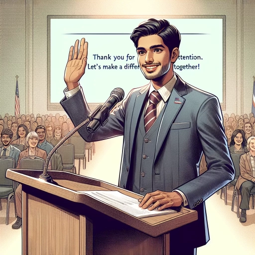 how to end a speech