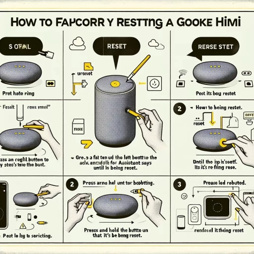 how to factory reset a google home mini