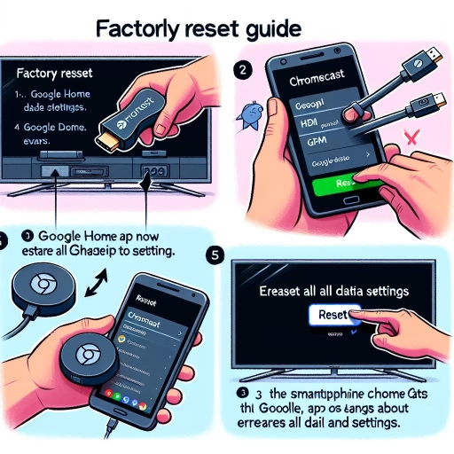 how to factory reset google chromecast