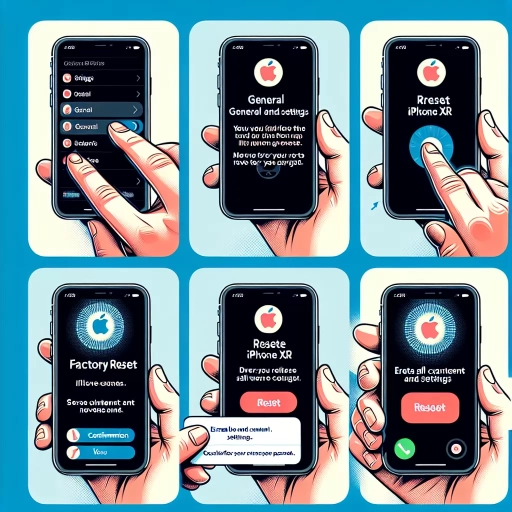 how to factory reset iphone xr