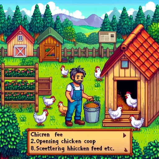 how to feed chickens stardew valley