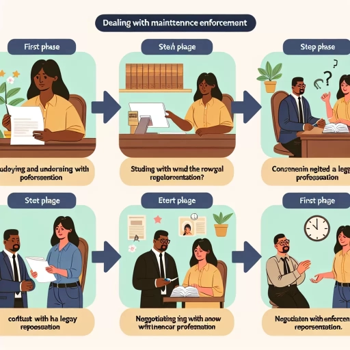 how to fight maintenance enforcement
