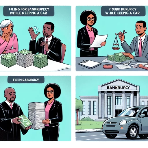 how to file for bankruptcy and keep your car