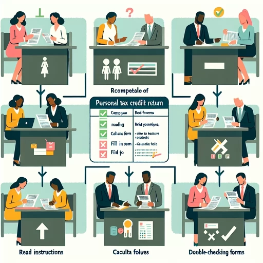 how to fill out personal tax credits return