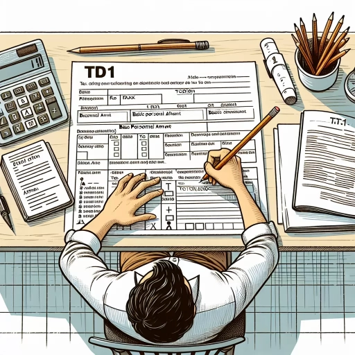 how to fill out td1 form 2023