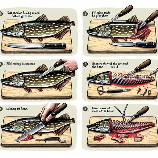 how to fillet a pike