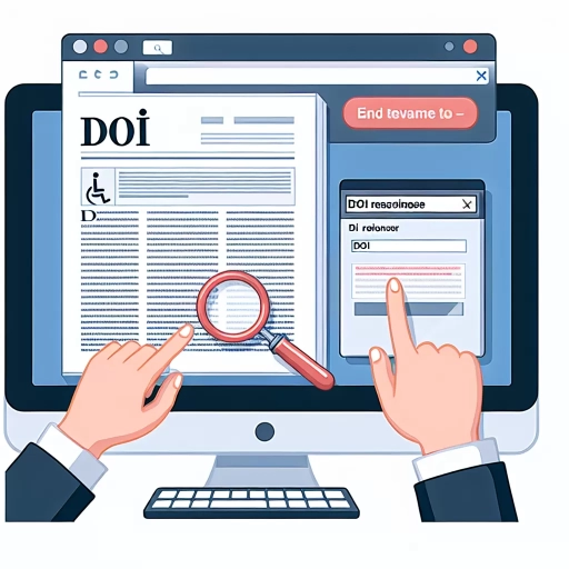 how to find doi