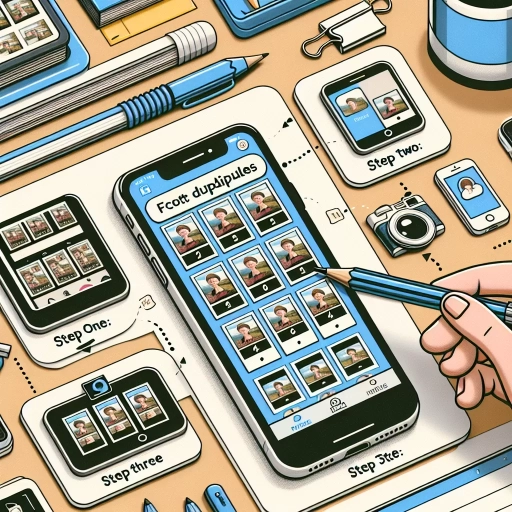 how to find duplicate photos on iphone
