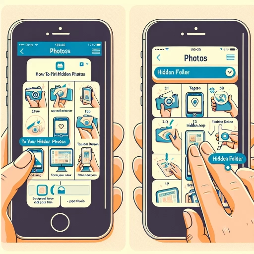 how to find hidden photos on iphone