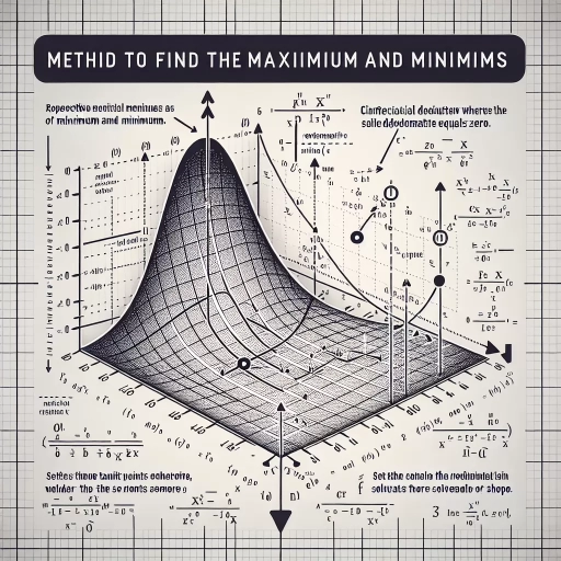 how to find max and min of a function