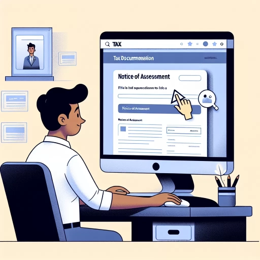 how to find notice of assessment
