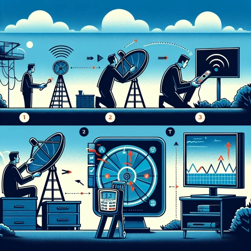 how to find shaw satellite signal