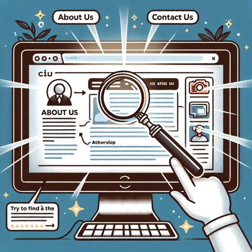 how to find the author of a website