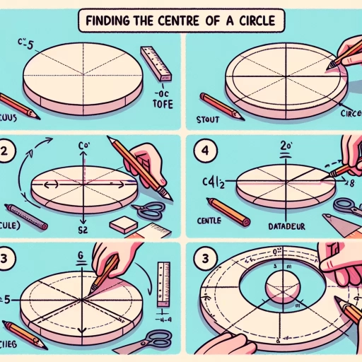 how to find the centre of a circle